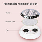 Nail Dust Collector+1 Filter 40W Turbo Vacuum No Fan Cleaner 5200RPM Suction Stronger Strong Power Professional Nail Art Salon Dust Collector Machine For Acrylic Nails