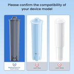 GLACIER FRESH Water Filter Compatible with Jura 71794 Claris Smart+ Filter Cartridge, Fits E6, E8, Z8, Z6, J6, ENA8 Coffee Machines, NSF/42 Certified, 6 Pack