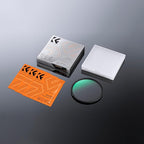 K&F CONCEPT 55mm White Mist 1/4 Filter, 18 Multi-Layer Coatings Dreamy Soft White Diffusion Filter with Cleaning Cloths for Portrait/Video/Vlog Photography