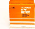 Kenag Milk Filter Disks 4-9/16" (100 disks) (10 Pack)