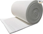 wioboy Paint Booth Ceiling Filter, Spray Booth Tacky Intake Filter for Down Draft Paint Booths (28" x 117" (10/case))