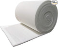 wioboy Paint Booth Ceiling Filter, Spray Booth Tacky Intake Filter for Down Draft Paint Booths (30" x 117" (10/case))