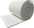 wioboy Paint Booth Ceiling Filter, Spray Booth Tacky Intake Filter for Down Draft Paint Booths (38" x 134" (8/case))