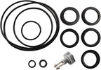 Sand Filter Pump Repair Kit with Air Release Valve O-Rings Seal Gasket Parts for Swimming Pool Equipment Maintenance Including L-Shaped O-Rings Tank Drain Valve Leaf Trap Replacement Components