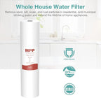 SimPure Sediment Water Filters, 5 Micron 20" x 4.5" Whole House Water Filter Replacement Compatible for SimPure DB20 Blue Housing, WGB22B, WGB32B, AP802, BB20B, BB20T, 2 Pack