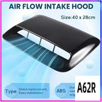 Universal Hood Vent Air Outlet Cover Compatible For Infiniti Compatible Compatible For Mazda And Tesla Hood Scoop Air Flow Intake Vent Cover