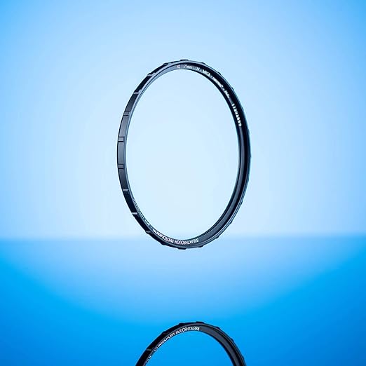 55mm X2 UV Filter for Camera Lenses - UV Protection Photography Filter with Lens Cloth - MRC8, Nanotec Coatings, Ultra-Slim, Traction Frame, Weather-Sealed by Breakthrough Photography