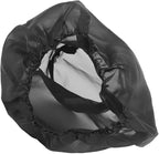 Air Intake Filter Sock Cover, Air Cleaner Protective Cover, Motorcycle Waterproof Air Filter Rain Sock Dustproof Protective Cover Fit for Harley (Size L), Black#L