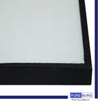 PUREBURG Replacement Filter Compatible with Rabbitair BioGS BioGP SPA-421A SPA-582A Air Purifiers, H13 HEPA Air Clean dust PM2.5 Odor smoke VOCs