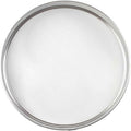 Tablecraft Fine Mesh Sieve Strainer, 12-Inch Round Ultra-Fine Stainless Steel Flour Filtering, Comfortable Handle, Baking, Food Prep and Cooking Tool for Foodservice, Restaurant and Home Use, 2" Deep
