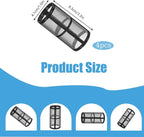 4-Pack Stainless Steel Screen Made for Garden Hose Filter, Black 100 Mesh Pressure Washer Filter Accessory Compatible with Hose Sediment T Strainer