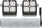 Wet and Dry Vacuum Cleaner Roller Brushes & Filters, Compatible for Tineco, Floor ONE S7 ProS6, Vacuum Cleaner Accessories Floor Scrubber Parts(B)