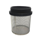 Heavy-Duty Plastic Strainer 1/2 3/4 - Male Inline Filter with Mesh Net for Pond Pumps & Greenhouse Watering(2.5")