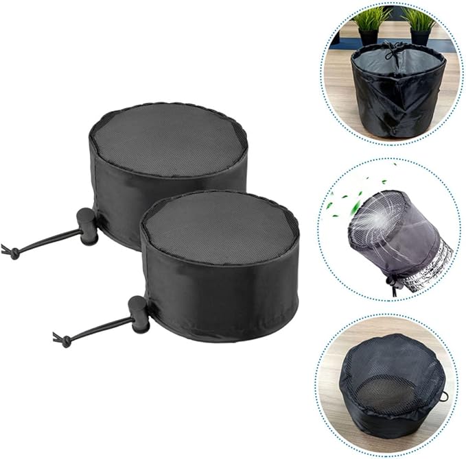 BESPORTBLE 2pcs Grow Tent Accessories Vent Filter Grow Tents Air Duct Filter Cover for Plant Vent Fan