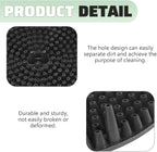 Bullet Car Wash Bucket Grit Trap Inserts, Vehicle Detailing Wash Filter for Remove Dust and Dirt, Automotive Cleaning Tool Fits 12 Inch Diameter Bucket, Universal for SUV RV Truck (Black)
