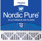 Nordic Pure 20x20x5 (Actual Size: 19 5/8 x 19 7/8 x 4 3/8) Honeywell/Lennox Replacement MERV 12 Air Filter 1 Pack