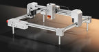 JL9 20W Laser Engraver and Cutter with Air Assist, Laser Engraving Machine for Wood Metal Acrylic Glass Stone, Powerful DIY CNC Laser Cutter 11.8" x 11.8" 20000mW Class1