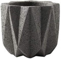 Outdoor Succulent Plantpot Cactus Plant Container Cement Flowerpot Container Modern Simple Planter Flower Vase Meat Plant Cement Container Concrete Flower Plant (Gray1 13cm*11.5cm) (Gray1 11cm*9.5cm)