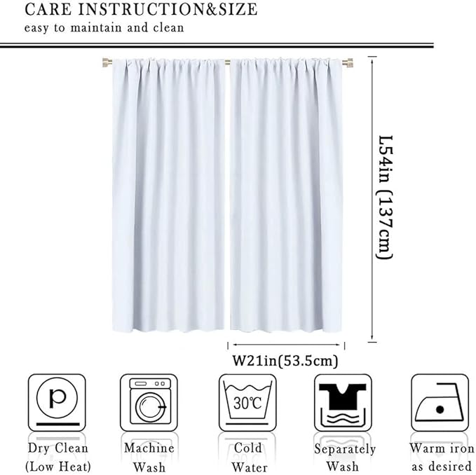 Kids Construction Equipment Window Curtains, Excavator Tractor Tow Truck Rod Pocket Decorative Windows Curtain for Children Teens Boys Girls Room Decor 42x54in (30% Blackout)