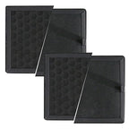 2Pcs H2D/H2S/H2C Air Filter Replacement with HEPA13 & Activated Carbon, 3D Printer Air Filter for Bambu Lab H2D/H2S/H2C, Reduce VOCs, PM2.5, UFP& Odors, Plug-and-Play Upgrade