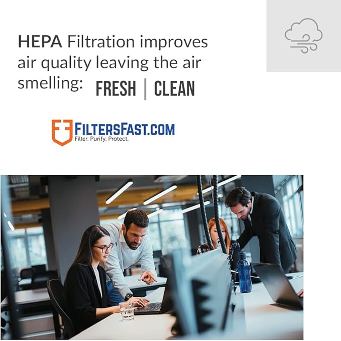 Filters Fast FF 30931 Compatible Replacement for Hunter 30931 Air Purifier Filter, Air Cleaner Pre-Filter 16x14x1.25 inch