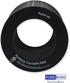 PUREBURG Replacement Filter Compatible with LG PuriCare AeroTower U9C Series U9CV2B U9CS1C U9CV1C Air Purifying Fan,H13 4-Stage Filtration Activated Carbon Air Clean