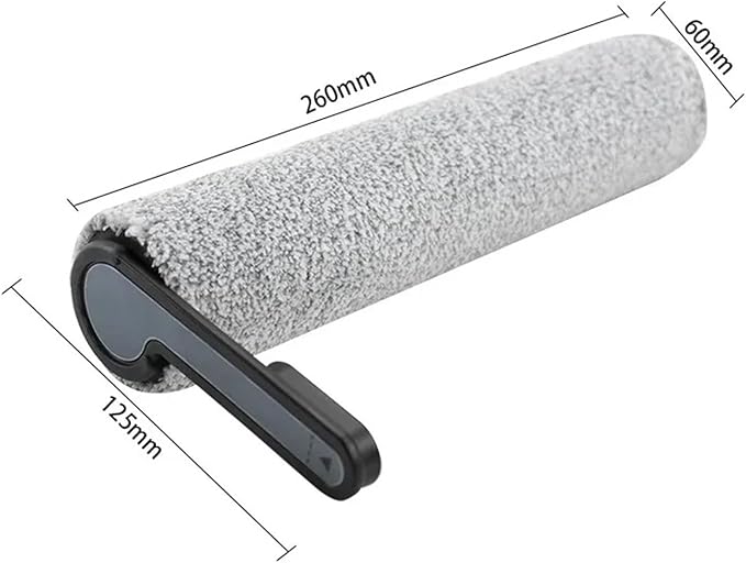 Wet and Dry Vacuum Cleaner Roller Brushes & Filters, Compatible for Tineco, Floor ONE S7 ProS6, Vacuum Cleaner Accessories Floor Scrubber Parts(D)