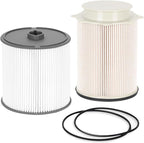 68436631AA and 68157291AA Fuel Filter Water Separator with Seals - Replacement for 2019-2024 Dodge Ram 2500 3500 4500 5500 6.7L Cummins Diesel