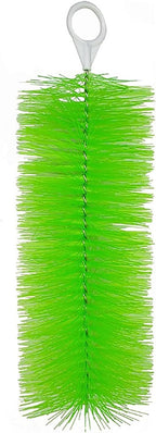 100 Packs Filter Brushes Aquarium Brushes Set for Koi Pond Water Garden Outdoor Pond Skimmers Brush Filter Cleaning Brush 35.5 Inch by 4.7 Inch (Green)