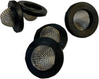 5-Pack Inlet Filter Strainer Screens with 3/4" Hose Size Grommet Seal for Pressure Washer Garden Hose Hookups & Washing Machine Intake Filtration