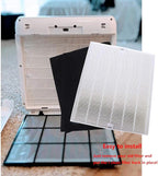 I clean Replacement Air Filter for Coway Airmega AP-1512HH and Airmega 200M Air Purifi-er, 2 Premium HEPA Filter and 4 Carbon Pre-Filters, Compared to Part # 3304899