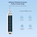 GLACIER FRESH Replacement for 7012333 Ice Maker Water Filter, Compatible With Sub-Zero 7012333 Water Filter, Manitowoc K00374 (2 Pack)
