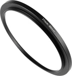 72-86mm Metal Step-Up/Down Ring Adapter Compatible with Mirrorless Cameras DSLR Lens, UV CPL ND Filter Thread Converter, Black