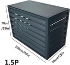Outdoor air conditioning fence, multifunctional air conditioning privacy screen, outdoor air conditioning hidden protective cover, sturdy and durable,easy to install,suitable for gardens and balconies