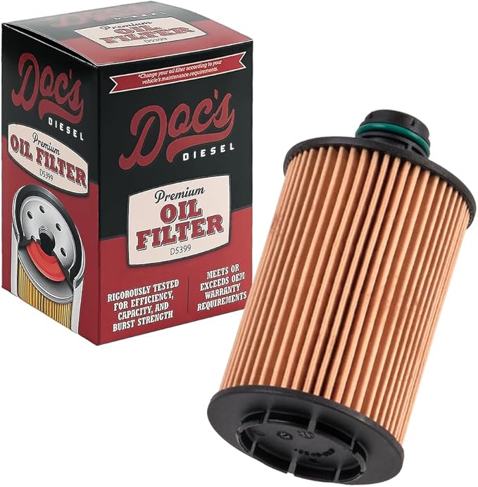 DOC'S Grand Cherokee/Ram 1500 3.0L Diesel Oil Filter 2014-2019 | Replaces 68229402AA (12 Pack)