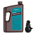 SUNLU 3D Printer Resin 4kg, Fast Curing Standard 3D Resin for LCD DLP SLA Resin 3D Printers, 395 to 405nm UV Curing 3D Printing Liquid Photopolymer Resin, Low Shrinkage, High Precision, 4000g, Black