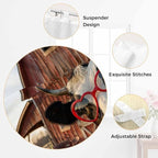 Farm Cows Living Room Curtains 84 Inch Length, Window Curtains Tab Top, Farmhouse Barn Funny Animals Butterfly Light Filtering Window Treatments Drapes 52"x84" 2 Panel
