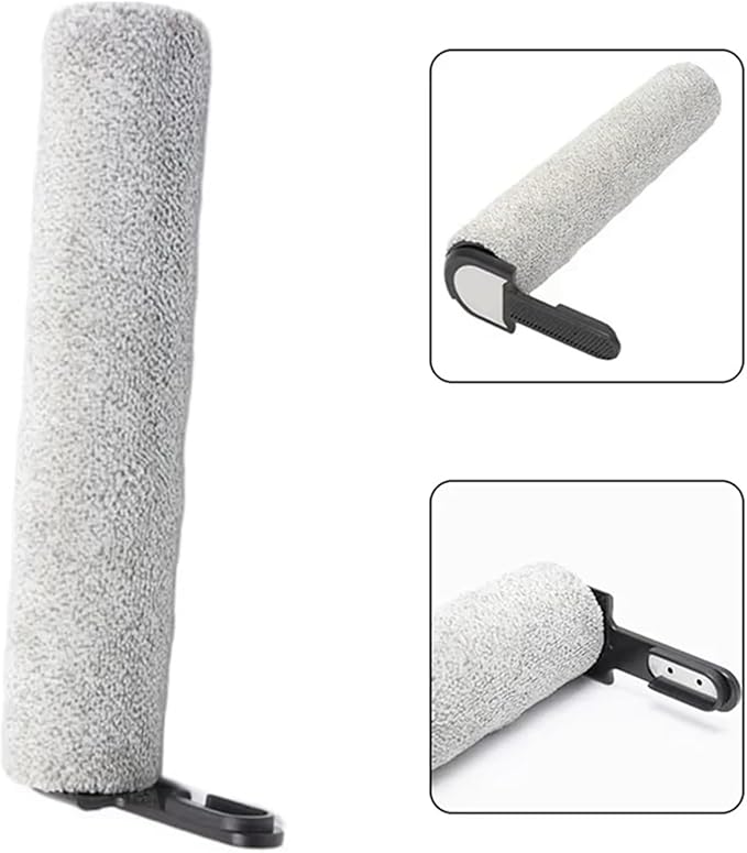 2PCS Main Roller Brush Compatible for Ultenic AC1 Elite Floor Scrubber Wet Dry Vacuum Cleaner Accessories