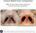 Intake Breathing Magnetic Nasal Strips Starter Kit (30 Count, Clear) - Boost Oxygen Intake, Reduce Snoring, Improve Sleep Quality - Sweat Resistant, Nasal Strips - Extra Strength Snoring Solution
