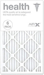AIRx HEALTH 14x24x1 MERV 13 Pleated Air Filter - Made in the USA - Box of 6