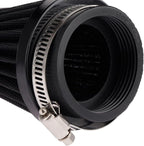 Mtsooning Air Intake Filter Pod, 54mm/2.12" Tapered Clamp-on Breather, Inlet Truck Cold Cone Cleaner Replacement for Motorcycle ATV Dirt Pit Bike Go Kart 50-110cc