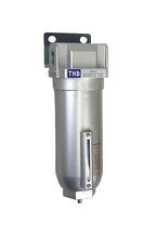 3/4" NPT Industrial Particulate Filter, Removes Water, Moisture, Debris from Compressed Air Lines, 11oz Bowl (225 PSI Max)
