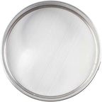 Tablecraft Fine Mesh Sieve Strainer, 8-Inch Round Durable Stainless Steel Sifting, Straining, and Dusting, Comfort Grip, Baking, Food Prep Tool for Foodservice, Restaurant and Home Use, 2" Deep