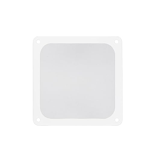 Silverstone Technology FF143W 140mm Ultra Fine Fan Filter with Magnet, White Color, SST-FW143W