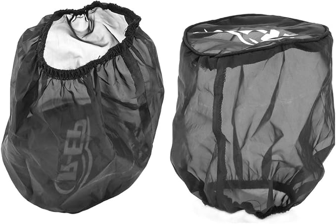 Filter Wrap Universal Air Filter Cover Dustproof for High Air Intake Filters Dust Cloth Black (small)