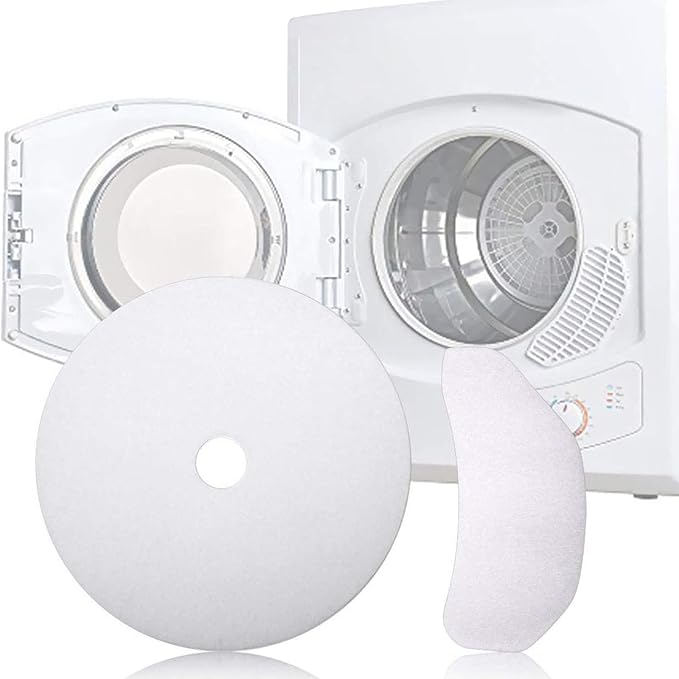 REDYY 40 Pieces Cloth Portable Dryer Exhaust Filters Set Universal Dryer Lint