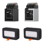 WALFRONT 2PCS Air Filter Activated Carbon Filter Cartridges Replacement for X1 P1S Series 3D Printers with Low VOC Emissions for Cleaner Air
