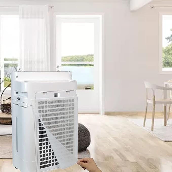 Air Vent Filter Kit, Electrostatic Vent Filter, Dust Control Vent Filter, Suitable for Air Ports, Range Hoods, Greenhouses, Etc