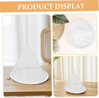 3pcs Honey Filter Mesh Mesh Conical Nylon Strainer for Enhanced Filtration Portable Honey Extracting Tool for Beekeeping and Kitchen Use and Liquid Strainer
