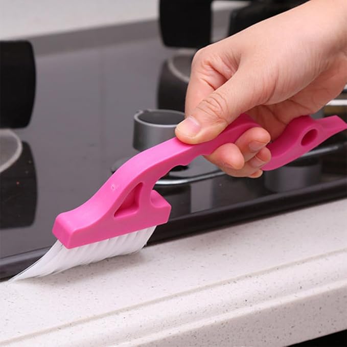 UPKOCH Window Groove Cleaning Brush Set 8pcs Window Gap Scrubber Brushes Dust Removal Wet and Dry Use Cleaning Tools for Home and Office